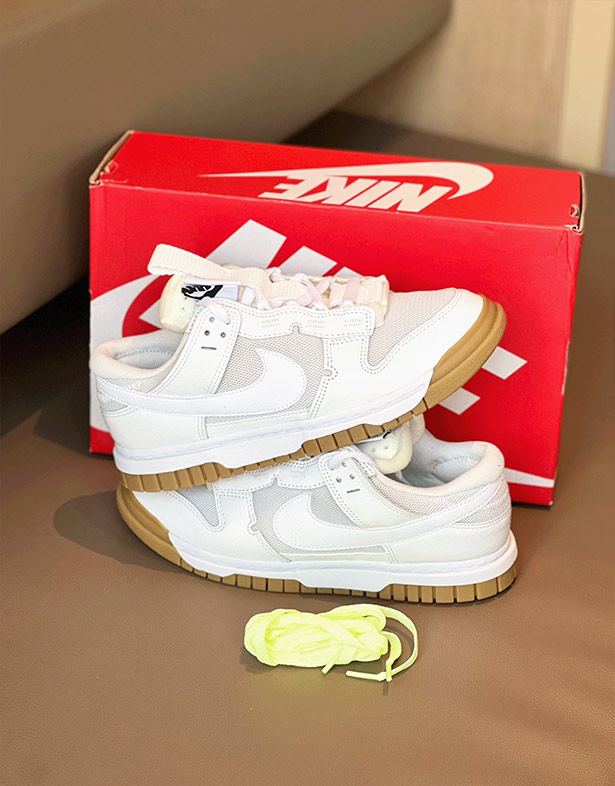 Nike Air Dunk Low Jumbo Remastered “White Gum” DV0821-001