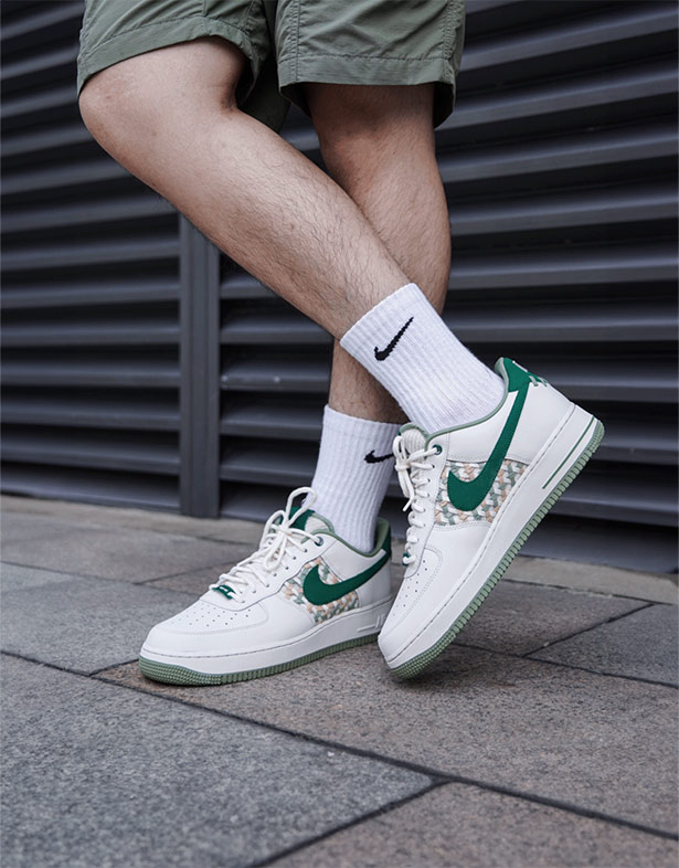 Nike Air Force 1 Low Nai-ke “White Green” FN0369-100