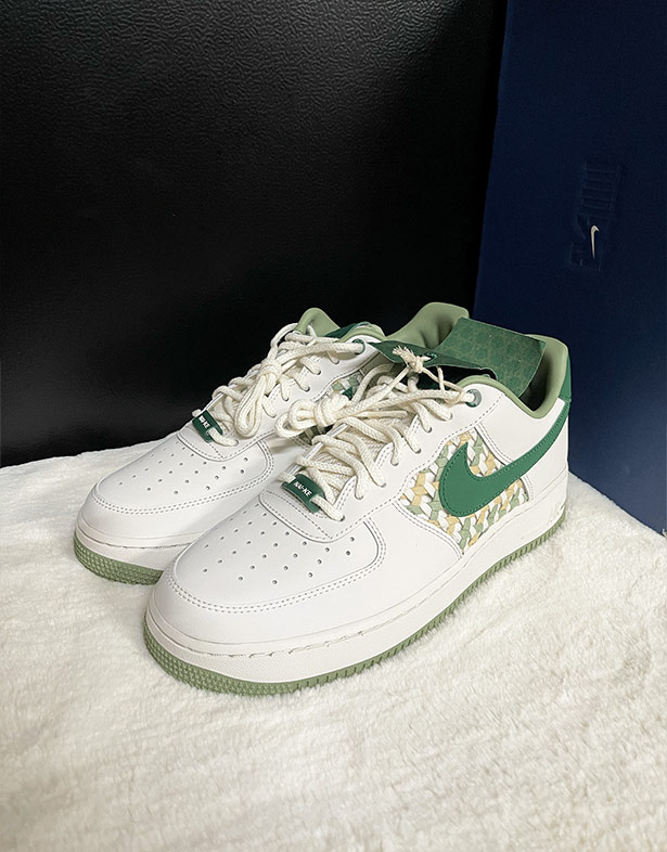 Nike Air Force 1 Low Nai-ke “White Green” FN0369-100