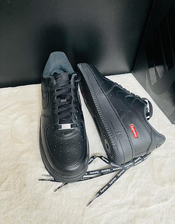 Supreme x Nike Air Force 1 Low “Black” CU9225-001