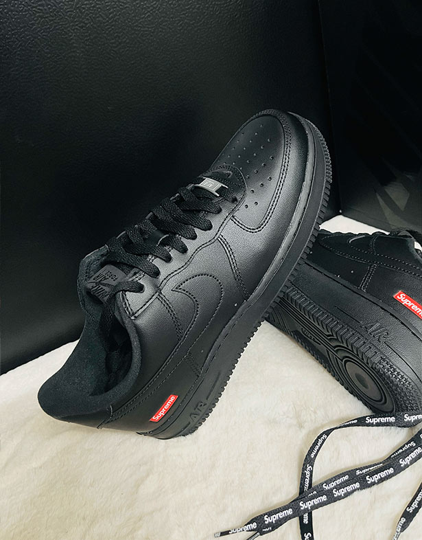 Supreme x Nike Air Force 1 Low “Black” CU9225-001