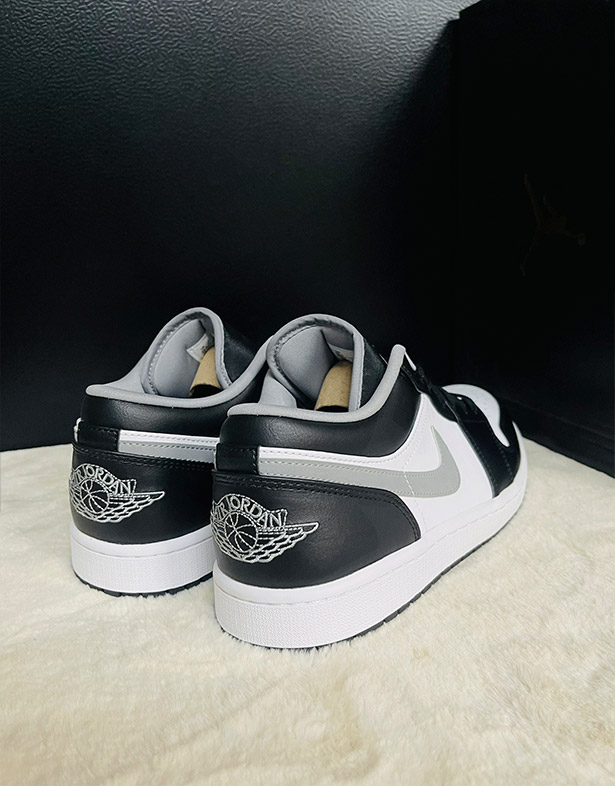 Nike Air Jordan 1 Low Black “Medium Grey” 553558-040