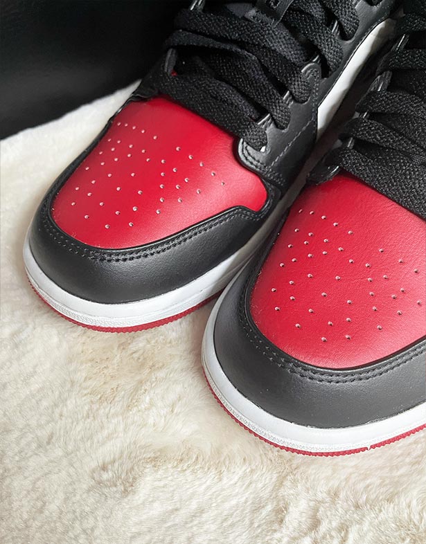 Nike Air Jordan 1 Low “Bred Toe” 553558-612