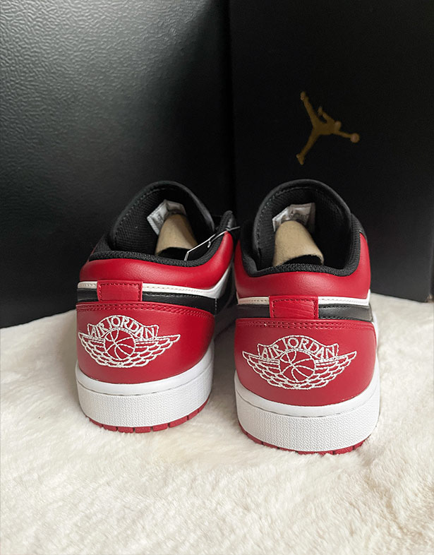 Nike Air Jordan 1 Low “Bred Toe” 553558-612