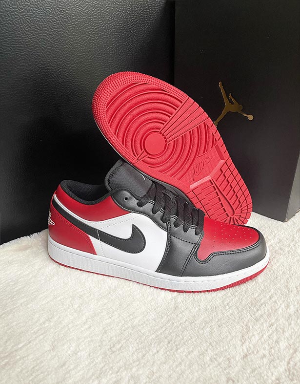 Nike Air Jordan 1 Low “Bred Toe” 553558-612