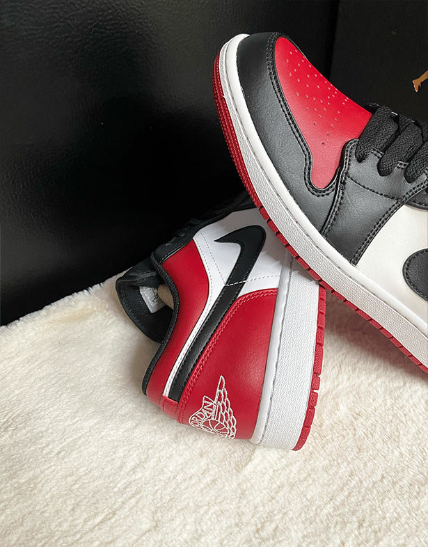 Nike Air Jordan 1 Low “Bred Toe” 553558-612