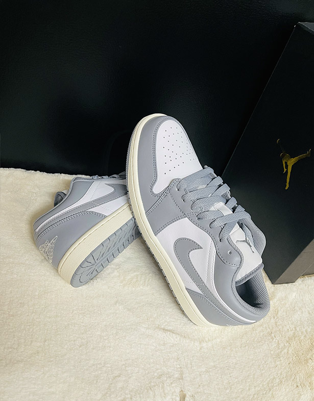 Nike Air Jordan 1 Low “Vintage Grey” 553558-053