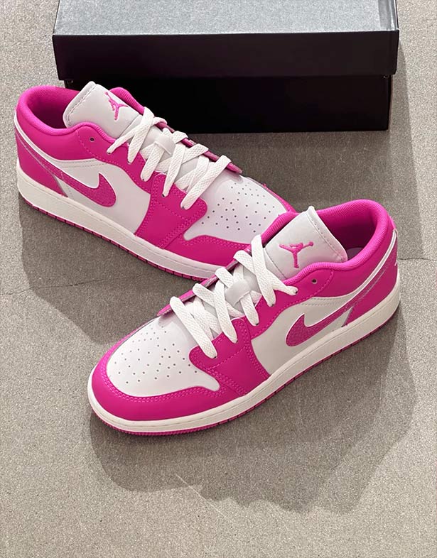 Nike Air Jordan 1 Low GS “Fire Pink” FV8486-600