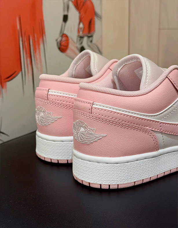 Giày Nike Air Jordan 1 Low Gs “Pearl Pink” 553560-614
