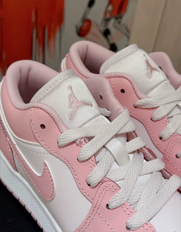 Giày Nike Air Jordan 1 Low Gs “Pearl Pink” 553560-614