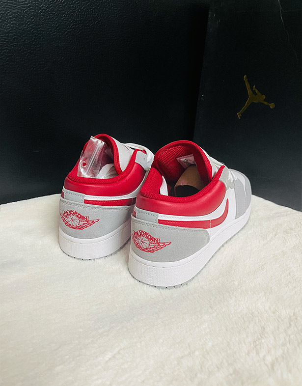 Nike Air Jordan 1 Low SE GS “Grey Red” DM0589-016