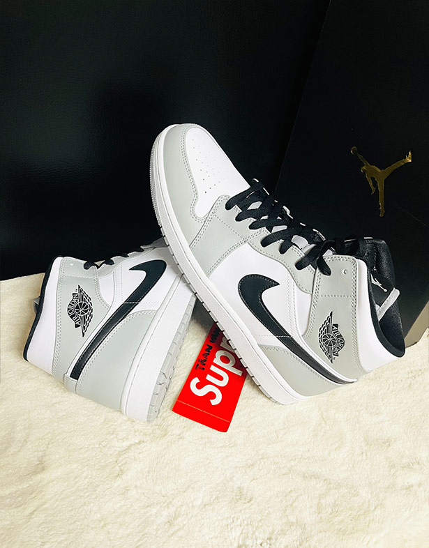 Nike Air Jordan 1 Mid “Smoke Grey” 554724-092