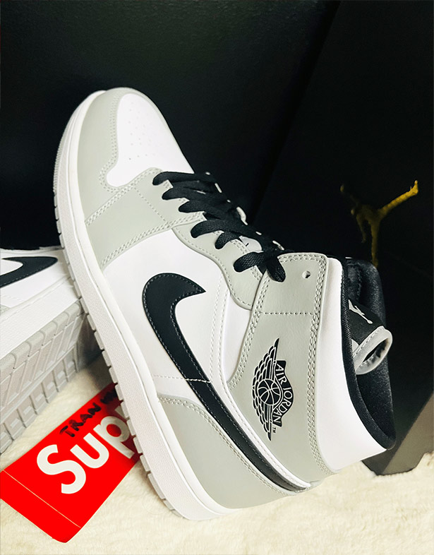 Nike Air Jordan 1 Mid “Smoke Grey” 554724-092