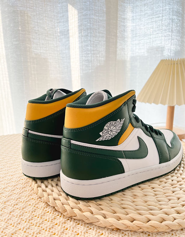 Nike Air Jordan 1 Mid Gs “Sonics” 554725-371