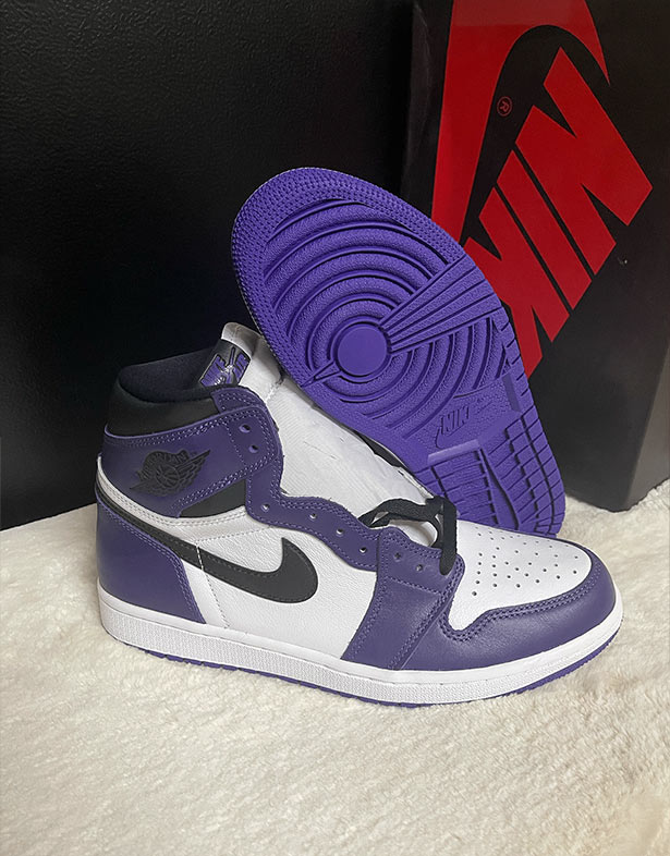 Nike Air Jordan 1 Retro High OG “Court Purple 2020” 555088-500