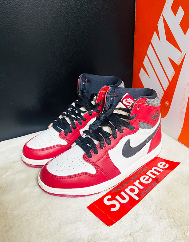 Nike Air Jordan 1 Retro High OG Gs “Chicago Lost & Found” FD1437-612