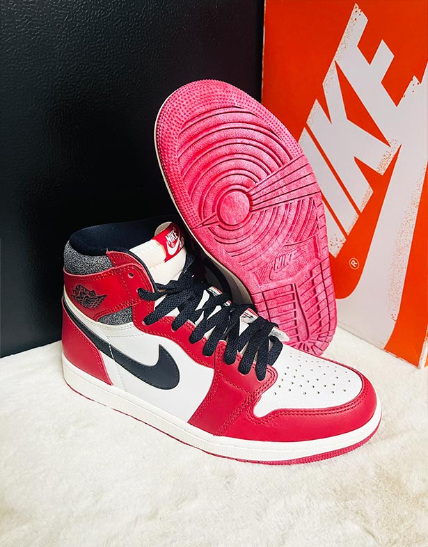 Nike Air Jordan 1 Retro High OG Gs “Chicago Lost & Found” FD1437-612