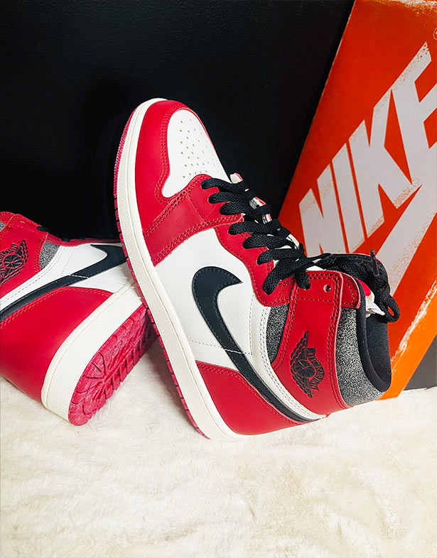 Nike Air Jordan 1 Retro High OG Gs “Chicago Lost & Found” FD1437-612