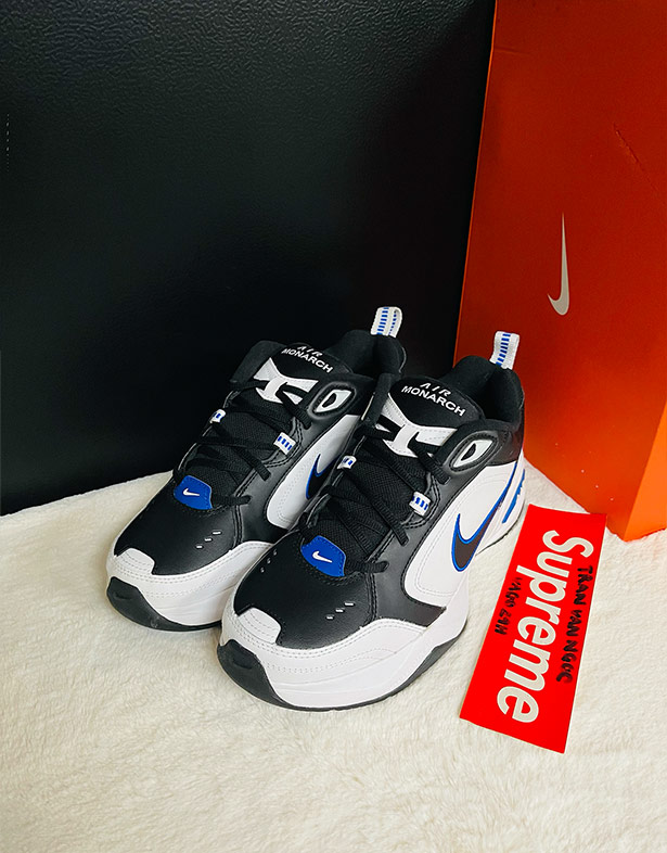 Nike Air Monarch IV “Black Blue” 415445-002