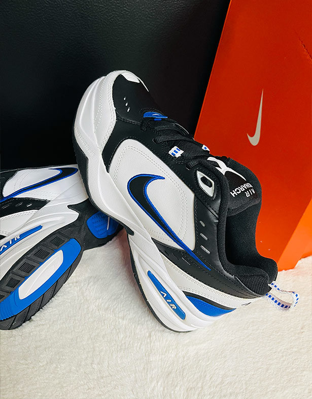 Nike Air Monarch IV “Black Blue” 415445-002