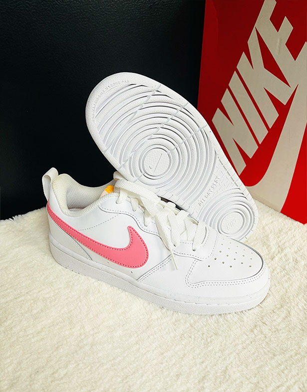 Nike Court Borough Low 2 GS “Laser Orange” BQ5448-124