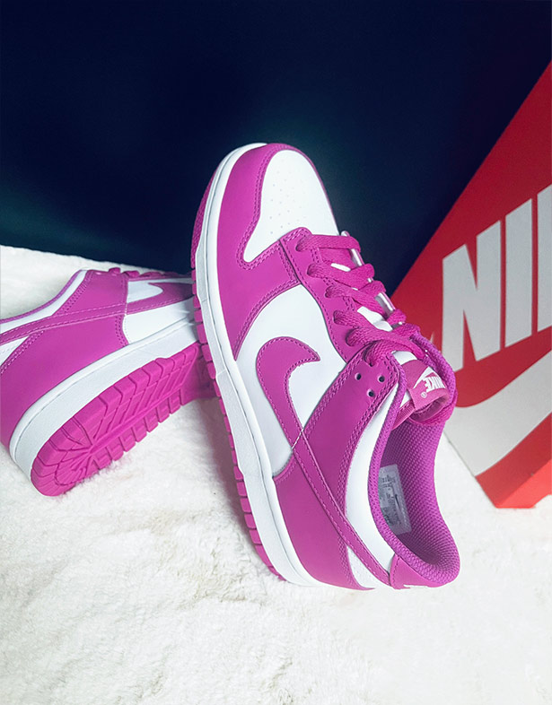 Nike Dunk Low GS “Active Fuchsia” FJ0704-100