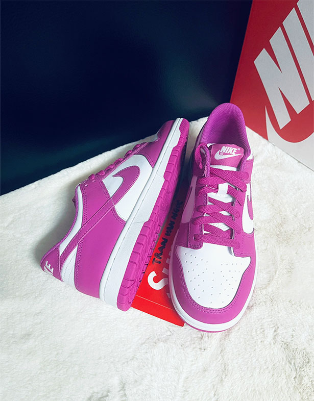 Nike Dunk Low GS “Active Fuchsia” FJ0704-100