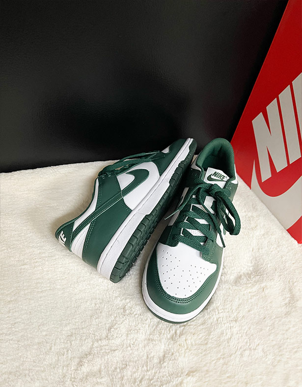 Nike Dunk Low Gs “Michigan State” CW1590-102