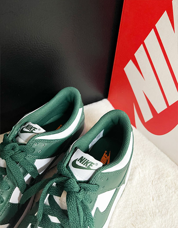 Nike Dunk Low Gs “Michigan State” CW1590-102