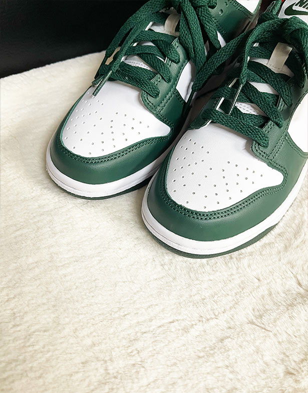 Nike Dunk Low Gs “Michigan State” CW1590-102