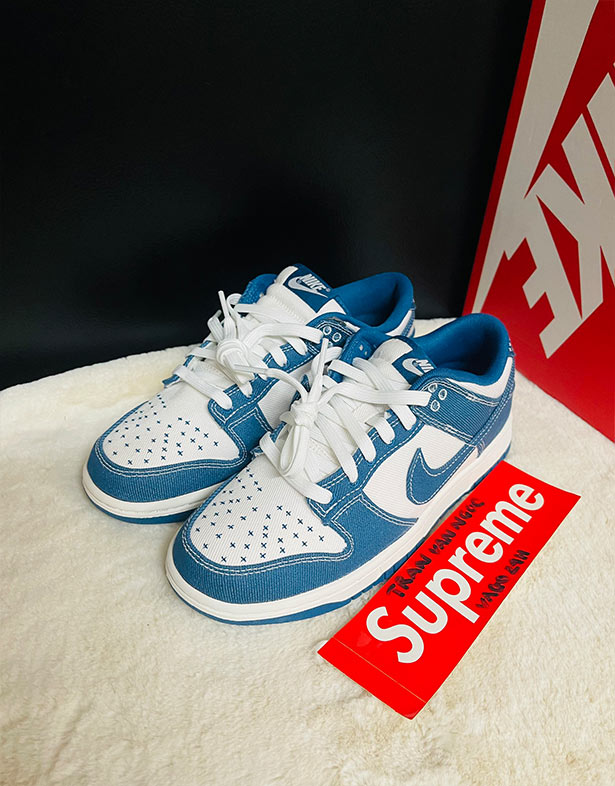 Nike Dunk Low Sashiko “Industrial Blue” DV0834-101