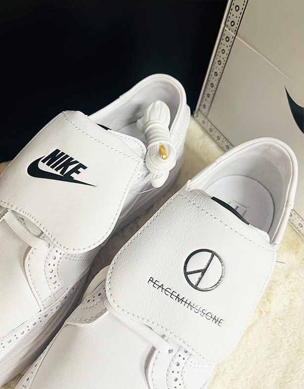 PEACEMINUSONE x Nike Kwondo 1 “Triple White” DH2482-100