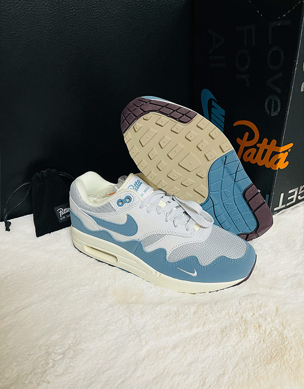 Patta x Nike Air Max 1 “Noise Aqua” DH1348-004