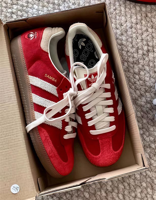 Adidas Samba OG “Talchum Pack Scarlet” IG8905