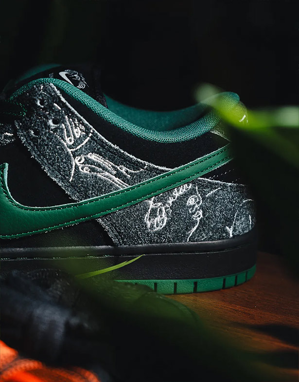 Nike SB Dunk Low Pro x There “Gorge Green” HF7743-001