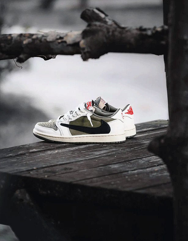 Travis Scott x Nike Air Jordan 1 Low OG SP “Olive” DM7866-200