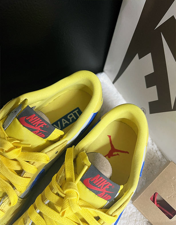 Travis Scott x Nike Air Jordan 1 Retro Low OG SP “Canary” (w) DZ4137-700