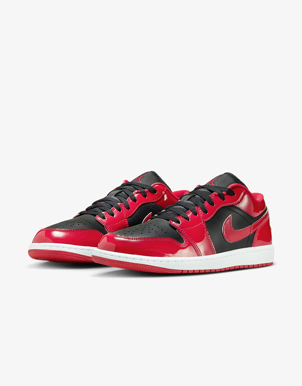 Nike Air Jordan 1 Low “Patent Varsity Red” (w) HV4089-006