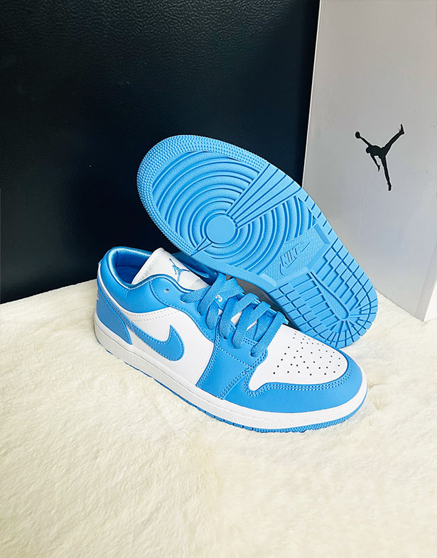 Nike Air Jordan 1 Low “White UNC” (w) AO9944-441