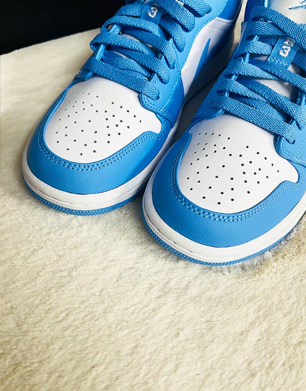 Nike Air Jordan 1 Low “White UNC” (w) AO9944-441