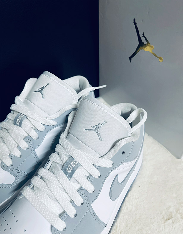 Nike Air Jordan 1 Low “White Wolf Grey” (w) DC0774-105