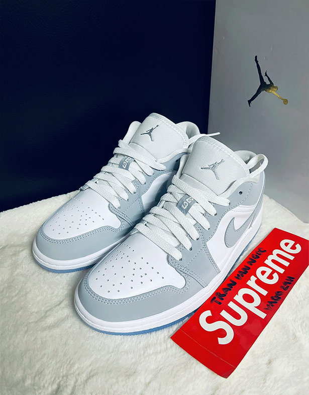 Nike Air Jordan 1 Low “White Wolf Grey” (w) DC0774-105