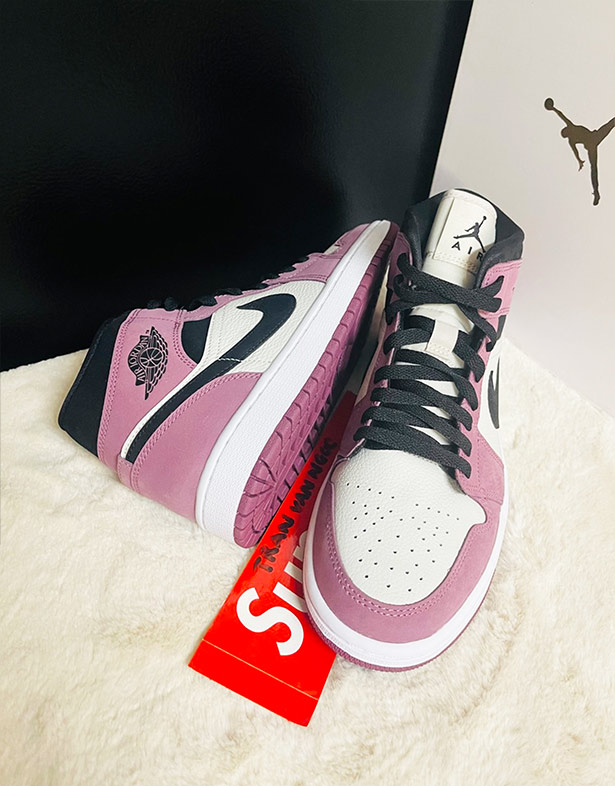 Nike Air Jordan 1 Mid SE “Berry Pink” (w) DC7267-500