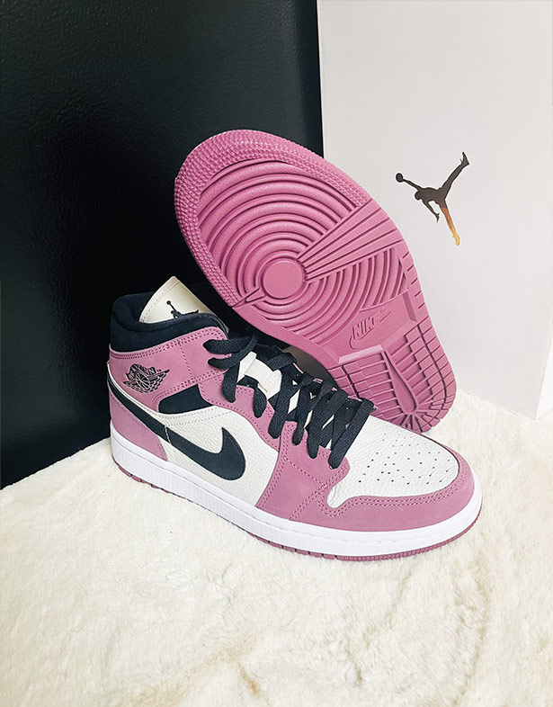 Nike Air Jordan 1 Mid SE “Berry Pink” (w) DC7267-500