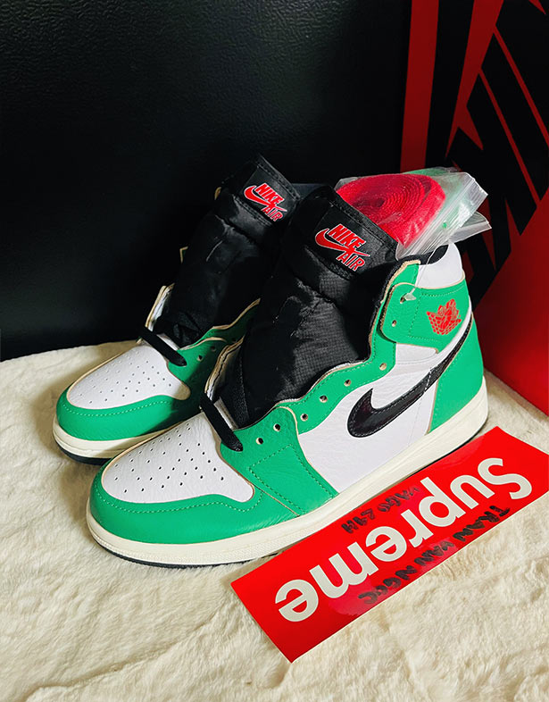 Nike Air Jordan 1 Retro High OG “Lucky Green” (w) DB4612-300