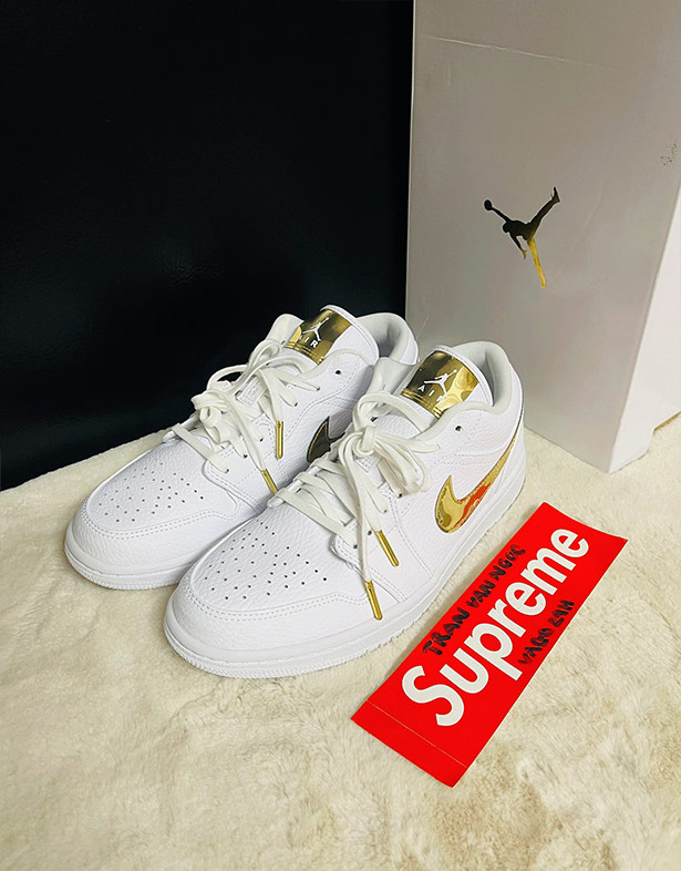 Nike Air Jordan 1 Low “Metallic Gold” (w) CZ4776-100