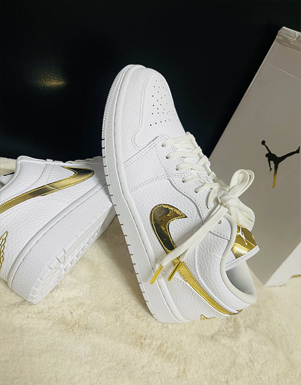 Nike Air Jordan 1 Low “Metallic Gold” (w) CZ4776-100