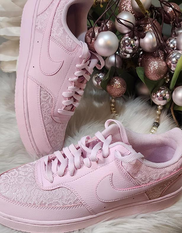 Nike Court Vision Low “Pink Foam Lace” (w) HJ5846-600