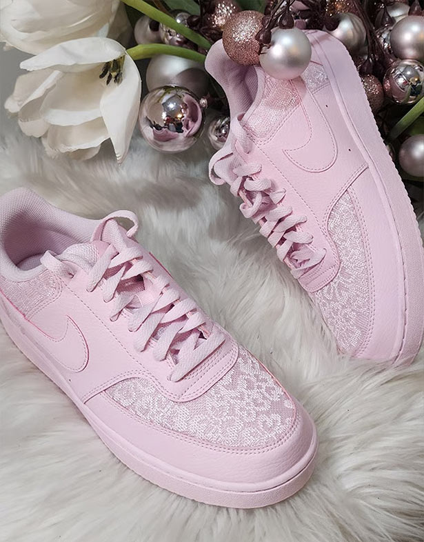 Nike Court Vision Low “Pink Foam Lace” (w) HJ5846-600