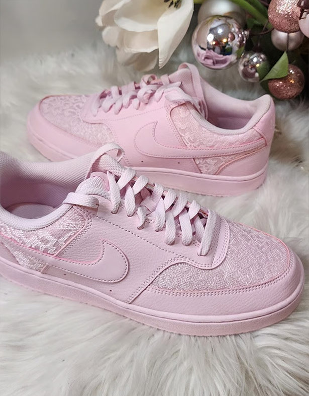 Nike Court Vision Low “Pink Foam Lace” (w) HJ5846-600